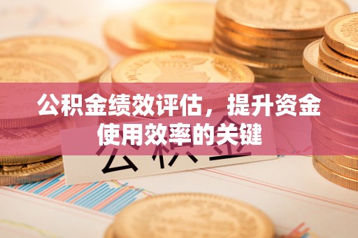琼中公积金绩效评估，提升资金使用效率的关键