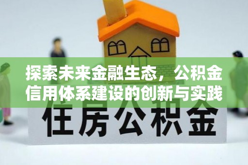 琼中探索未来金融生态，公积金信用体系建设的创新与实践