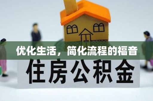 琼中优化生活，简化流程的福音