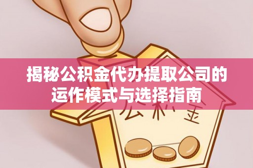 琼中揭秘公积金代办提取公司的运作模式与选择指南