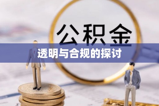 琼中透明与合规的探讨