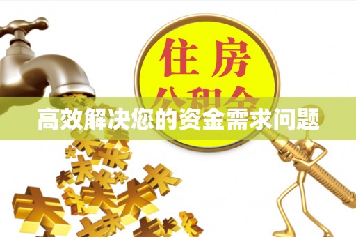 琼中高效解决您的资金需求问题