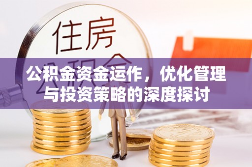 琼中公积金资金运作，优化管理与投资策略的深度探讨