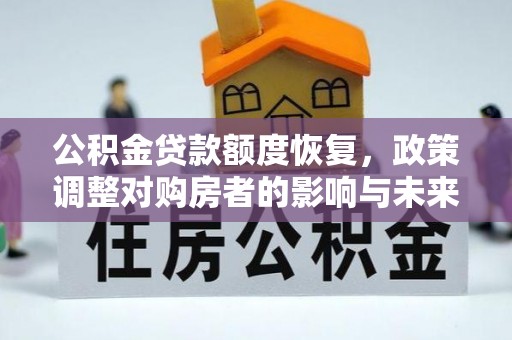 琼中公积金贷款额度恢复，政策调整对购房者的影响与未来展望