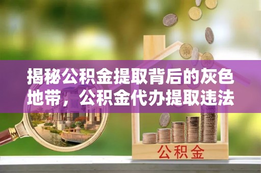琼中揭秘公积金提取背后的灰色地带，公积金代办提取违法不？