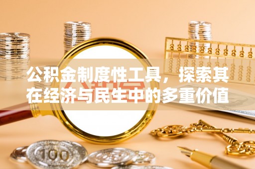 琼中公积金制度性工具，探索其在经济与民生中的多重价值
