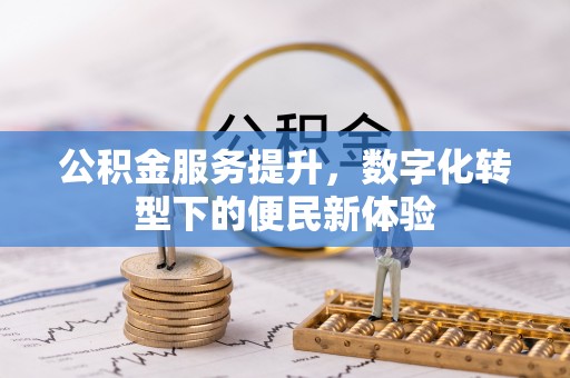 琼中公积金服务提升，数字化转型下的便民新体验