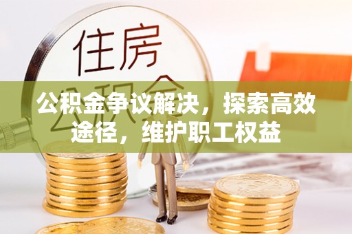 琼中公积金争议解决，探索高效途径，维护职工权益