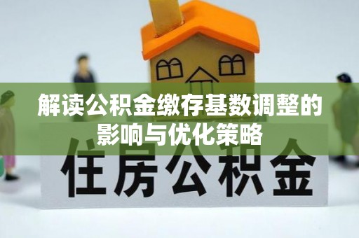 琼中解读公积金缴存基数调整的影响与优化策略