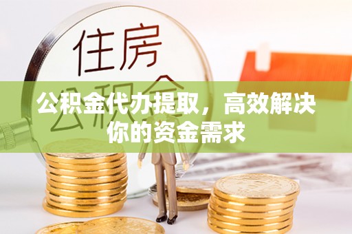 琼中公积金代办提取，高效解决你的资金需求