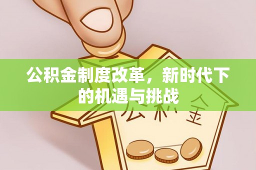 琼中公积金制度改革，新时代下的机遇与挑战
