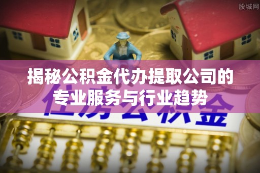 琼中揭秘公积金代办提取公司的专业服务与行业趋势