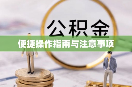 琼中便捷操作指南与注意事项
